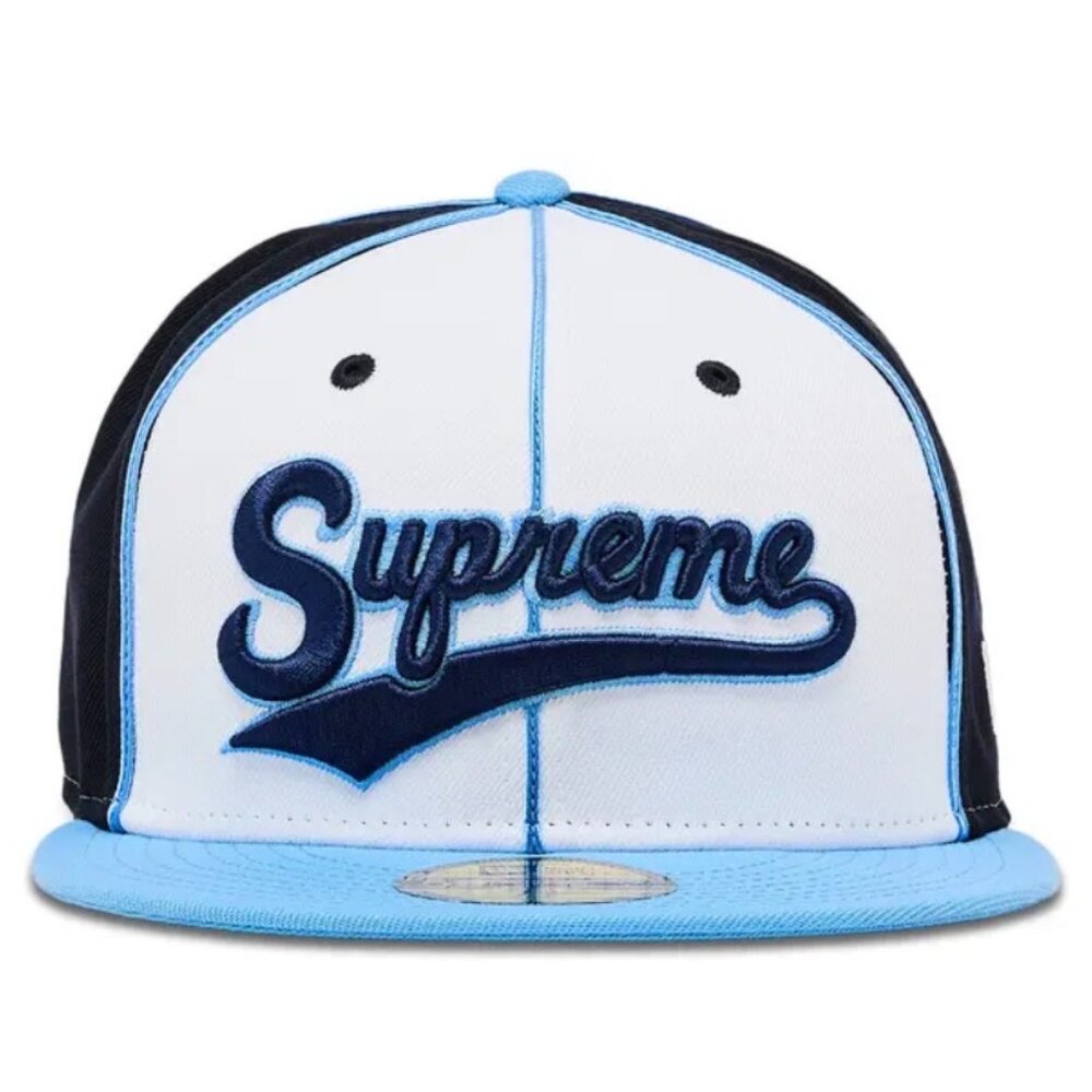 2025 Supreme Piping Script Logo New Era
